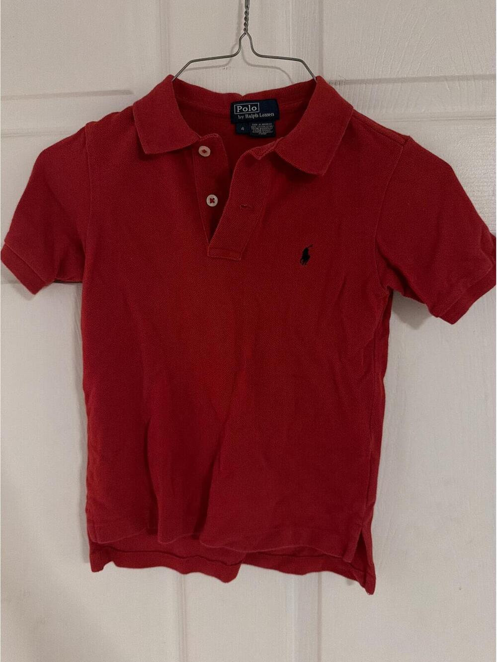Polo Ralph Lauren Classic Red Polo Shirt